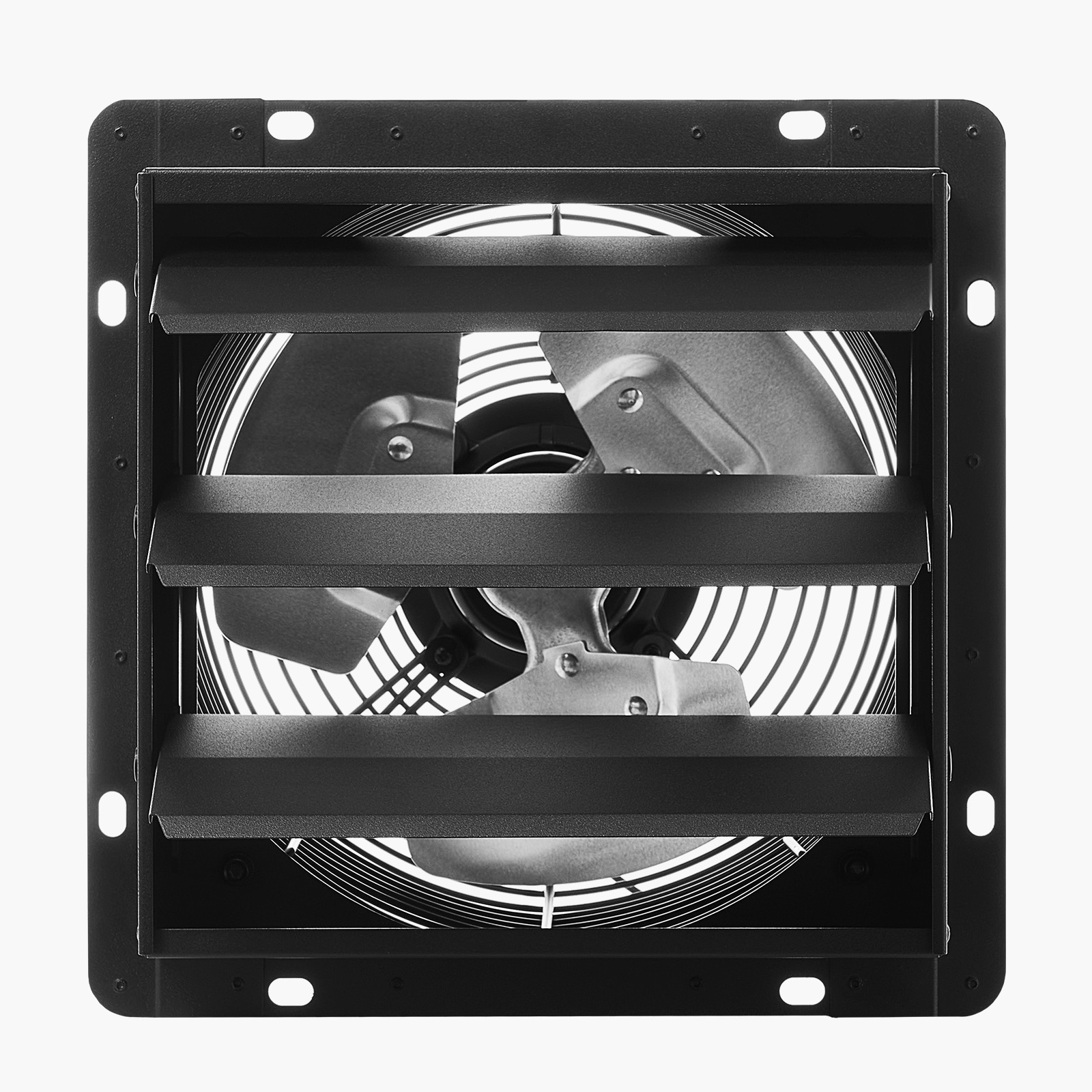 Wall Mounted Shutter Exhaust Fan With Smart Speed And Temperature_voghion.com